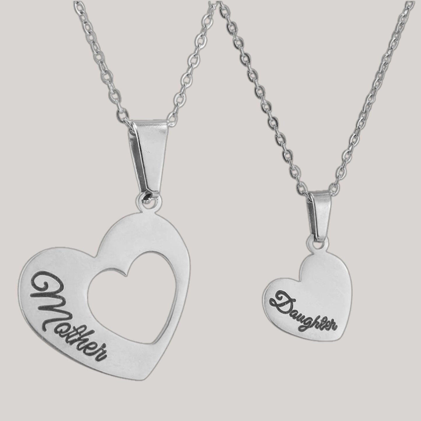 Mother and Daughter Matching Bond Necklace - Laurel Jewel