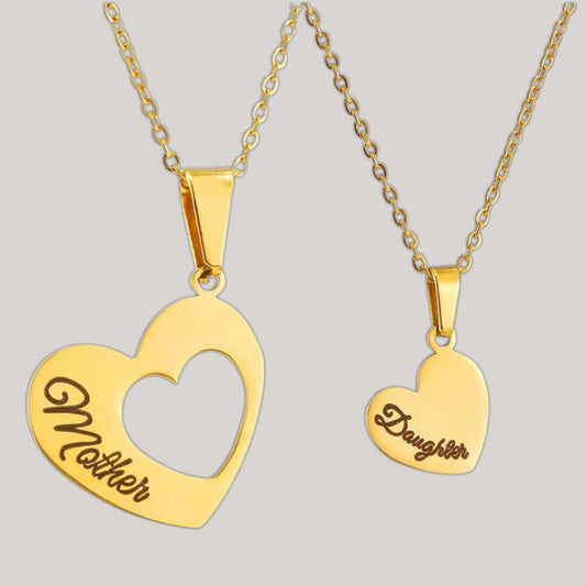 Mother and Daughter Matching Bond Necklace - Laurel Jewel