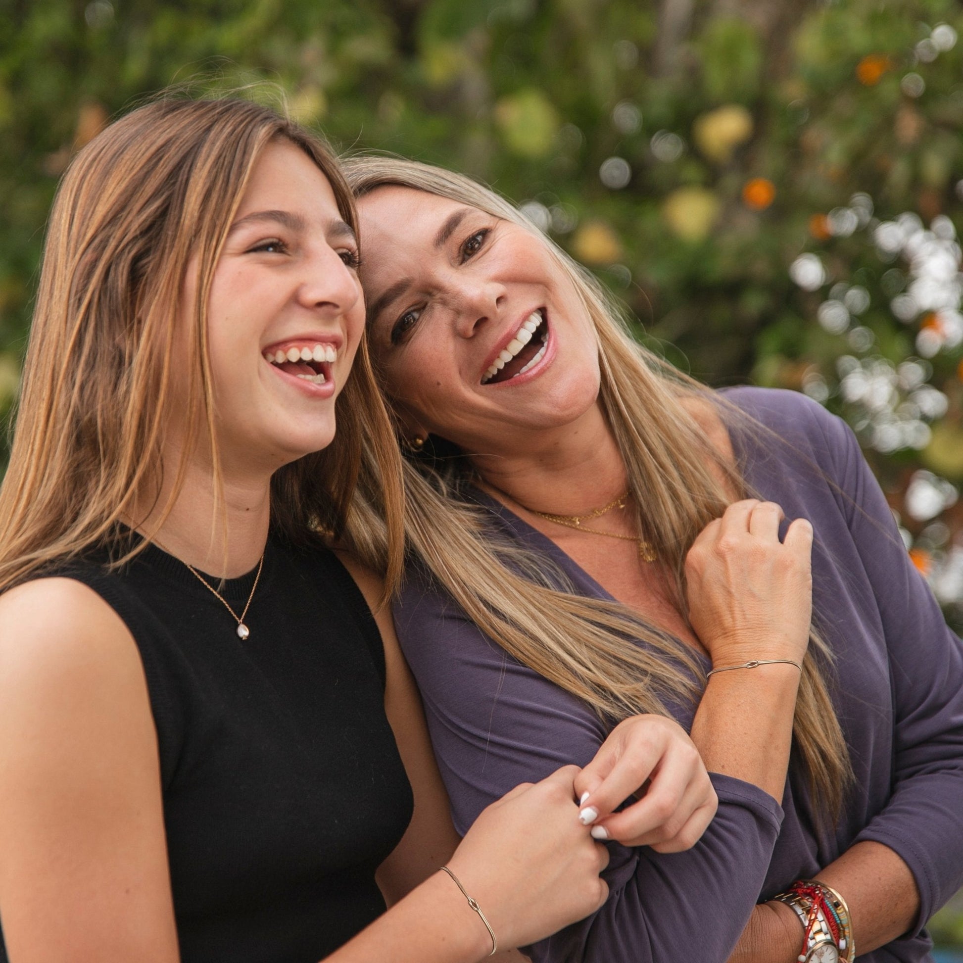 Mother & Daughter Eternal Bond Knot Bracelets - Laurel Jewel