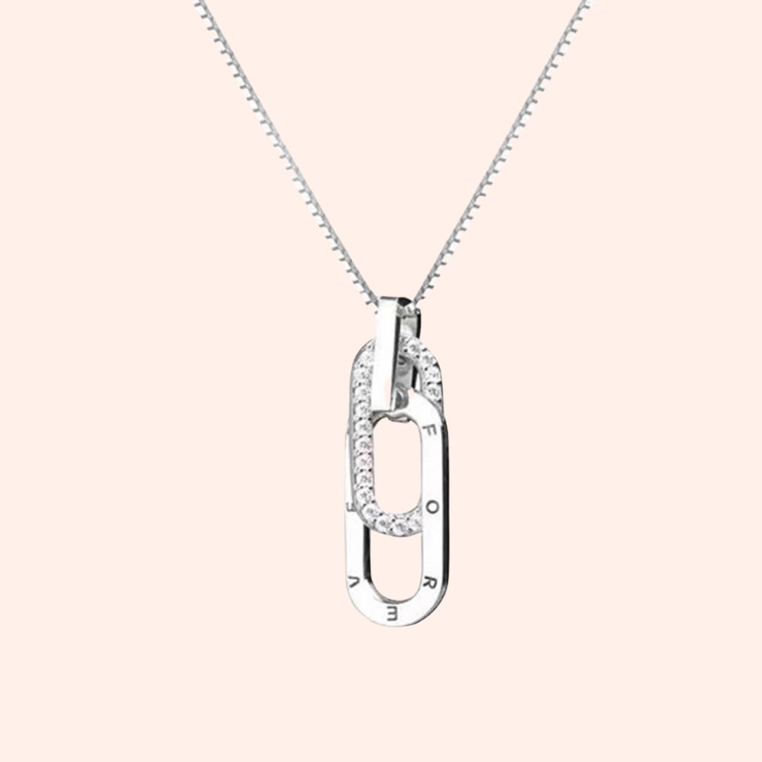 Mother & Daughter Linked Together Forever Necklace - Laurel Jewel