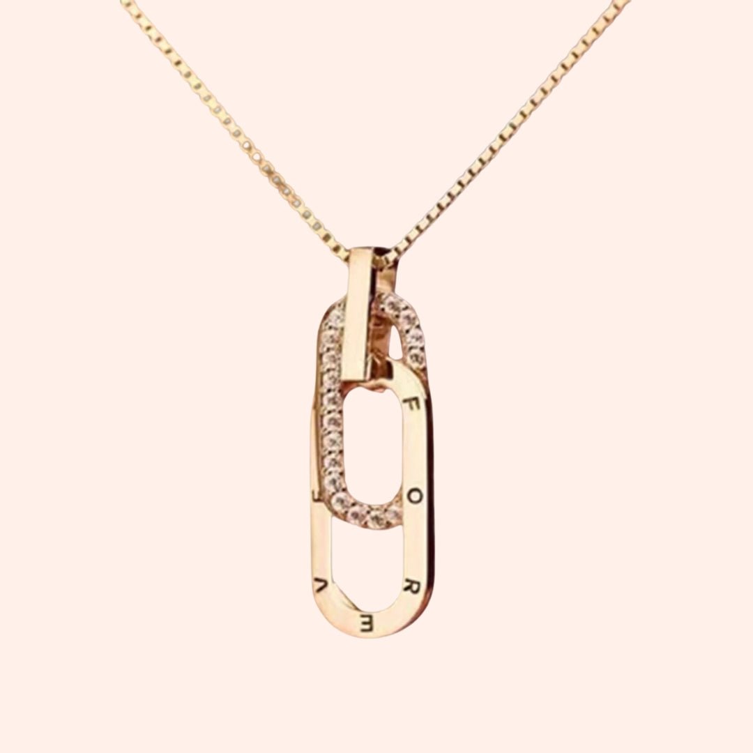 Mother & Daughter Linked Together Forever Necklace - Laurel Jewel