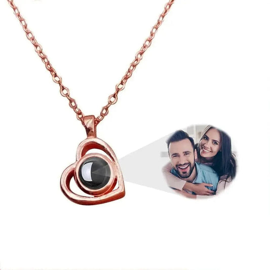 Necklace With Hidden Picture Inside | Upload Your Image - LaurelJewel