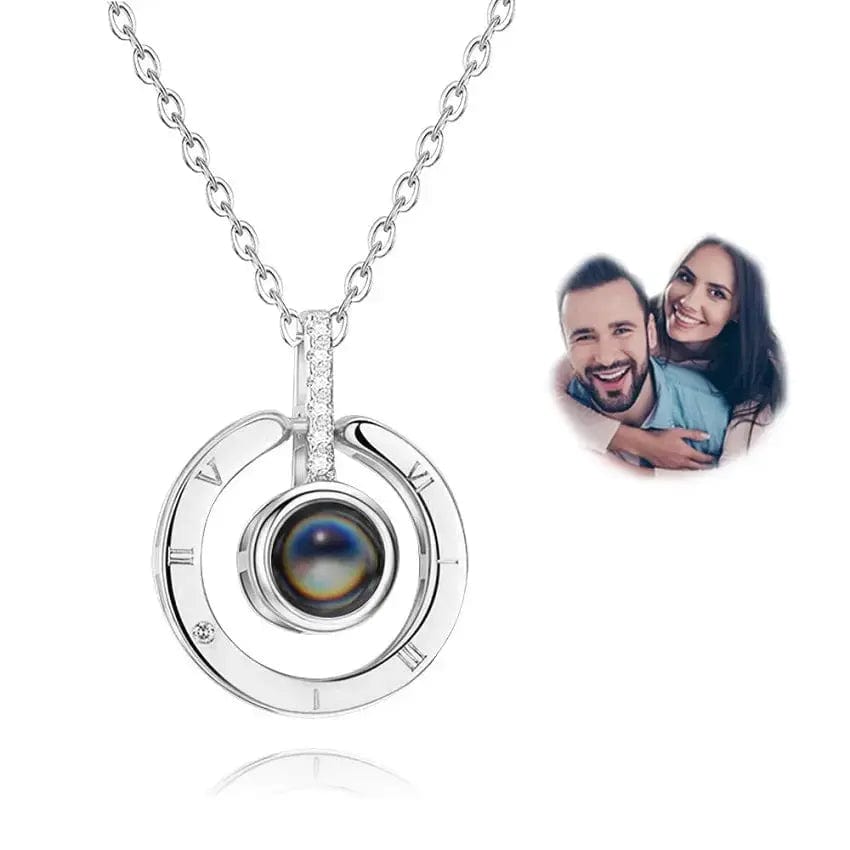 Necklace With Hidden Picture Inside | Upload Your Image - LaurelJewel