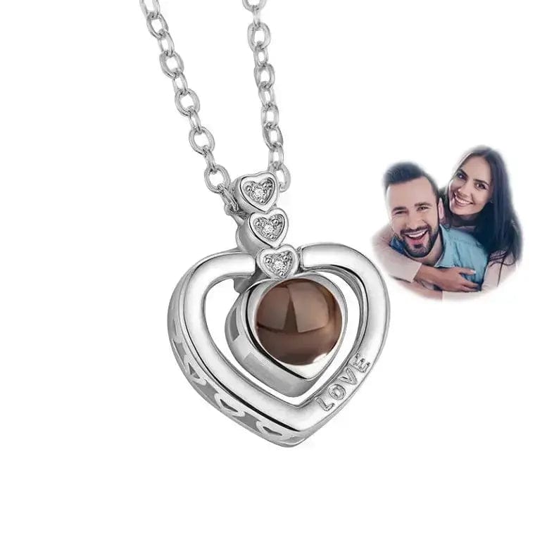 Necklace With Hidden Picture Inside | Upload Your Image - LaurelJewel